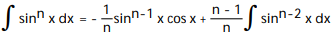 <strong>Use integration by parts to establish a reduction formula for the integral. - </strong> A) B) C) D)