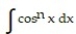 <strong>Use integration by parts to establish a reduction formula for the integral. - </strong> A) B) C) D)