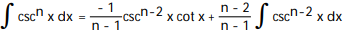<strong>Use integration by parts to establish a reduction formula for the integral. - , n \neq 1</strong> A) B) C) D)