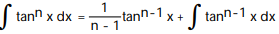 <strong>Use integration by parts to establish a reduction formula for the integral. - , n \neq 1</strong> A) B) C) D)