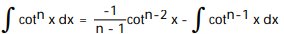 <strong>Use integration by parts to establish a reduction formula for the integral. - , n \neq 1</strong> A) B) C) D)
