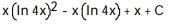 <strong>Evaluate the integral by using a substitution prior to integration by parts. - </strong> A) B) C) D)