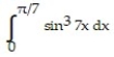 <strong>Evaluate the integral. - </strong> A) 0 B) C) D)