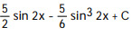 <strong>Evaluate the integral. - dx </strong> A) B) C) D)