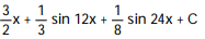 <strong>Evaluate the integral. - </strong> A) B) C) D)