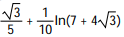 <strong>Evaluate the integral. - Give your answer in exact form.</strong> A) B) C) D)