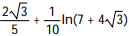 <strong>Evaluate the integral. - Give your answer in exact form.</strong> A) B) C) D)