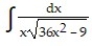 Integrate the function. - 