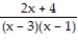 Give the appropriate form of the partial fraction decomposition. - 