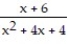 Give the appropriate form of the partial fraction decomposition. -