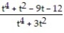 Give the appropriate form of the partial fraction decomposition. -