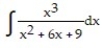 Express the integrand as a sum of partial fractions and evaluate the integral. -