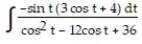 Evaluate the integral. - 