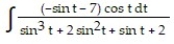 Evaluate the integral. - 