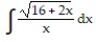 Evaluate the integral. - 