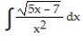 Evaluate the integral. - 