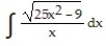 Evaluate the integral. - 