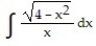 Evaluate the integral. - 