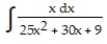 Evaluate the integral by making a substitution and then using a table of integrals. -
