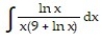 Evaluate the integral by making a substitution and then using a table of integrals. -
