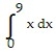 Use Simpson's Rule with n = 4 steps to estimate the integral. -