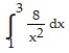 Use Simpson's Rule with n = 4 steps to estimate the integral. -