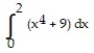 Use Simpson's Rule with n = 4 steps to estimate the integral. -