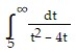 Evaluate the improper integral or state that it is divergent. -