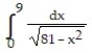 Evaluate the improper integral. - 