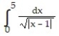 Evaluate the improper integral. - 