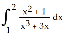 <strong>Evaluate the integral. - </strong> A) ln B) ln C) ln D) ln