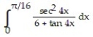 <strong>Evaluate the integral. - </strong> A) ln B) ln C) D) ln