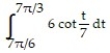 <strong>Evaluate the integral. - </strong> A) 42 ln 3 B) -42 ln 3 C) 21 ln 3 D) -21 ln 3