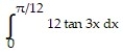 <strong>Evaluate the integral. - </strong> A) 2 ln 2 B) 2 ln 3 C) 4 ln 2 D) -2 ln 2