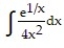 <strong>Evaluate the integral. - </strong> A) + C B) + C C) - + C D) + C
