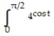 <strong>Evaluate the integral. - sin t dt</strong> A) B) C) D) 3