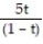 <strong>Evaluate the derivative. -f(t) = 5 </strong> A) B) C) D)
