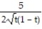 <strong>Evaluate the derivative. -f(t) = 5 </strong> A) B) C) D)