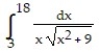 <strong>Evaluate the definite integral. Express the answer in terms of natural logarithms. - </strong> A) - ln B) ln C) -ln D) ln