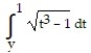  Find the length of the curve. -x =   , 1 \le  y \le 9 