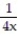 Find the area of the surface generated when the given curve is revolved about the x-axis. -y = + on