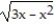 Find the area of the surface generated when the given curve is revolved about the x-axis. -y = on