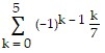 <strong>Express the sum in sigma notation. -- + - + - </strong> A) B) C) D)