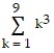<strong>Evaluate the sum. - </strong> A) 285 B) 729 C) 2025 D) 900