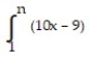  <strong>Express the limit as a definite integral.  -     \Delta   ; [ -3, 5]</strong> A)   dx B)   dx C)   dx D)   dx <div style=padding-top: 35px>  