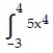 <strong>Evaluate the integral. - dx</strong> A) 6335 B) 91 C) -1267 D) 1267