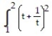<strong>Evaluate the integral. - dx</strong> A) 37/6 B) 5/6 C)15/2 D) 29/6