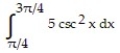 <strong>Evaluate the integral. - </strong> A) -10 B) 10 C) 0 D) 5
