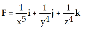 <strong>Find the gradient field F of the function f. -f(x, y, z) = ln ( + + )</strong> A) B) C) D)
