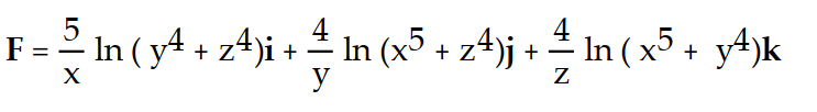 <strong>Find the gradient field F of the function f. -f(x, y, z) = ln ( + + )</strong> A) B) C) D)